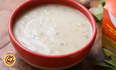 sopa cremosa de cebola com levedura nutricional - Mestre Cuco - Marmitas Congeladas